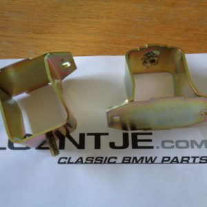 BMW e30 type 1 bumpersteunen voor, geel verzinkt