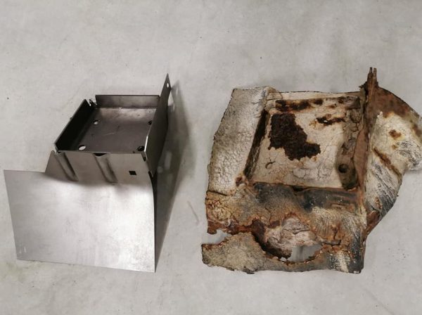 kriksteun, transportsteun BMW e30 met plaatwerk - Afbeelding 4