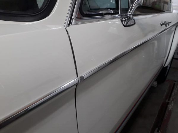 nieuwe set chromen sierlijsten strips BMW 02 sedan 1602 1802 2002 - Afbeelding 5