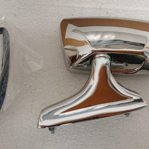 Chromen trapezium spiegel links voor BMW e9 e3 e12 02 Neue klasse