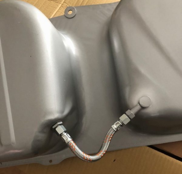 BMW e30 RVS brandstofslang om de tankhelften te verbinden - Afbeelding 2