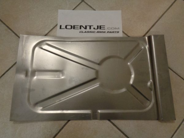 Reparatiedeel links achter vloerplaat BMW e30 cabrio coupe sedan touring