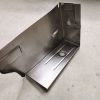BMW e30 type 2 reparatiepaneel volledig rechts achter in de koffer (plek waarbij zes cilinders de accu staat) - Afbeelding 3
