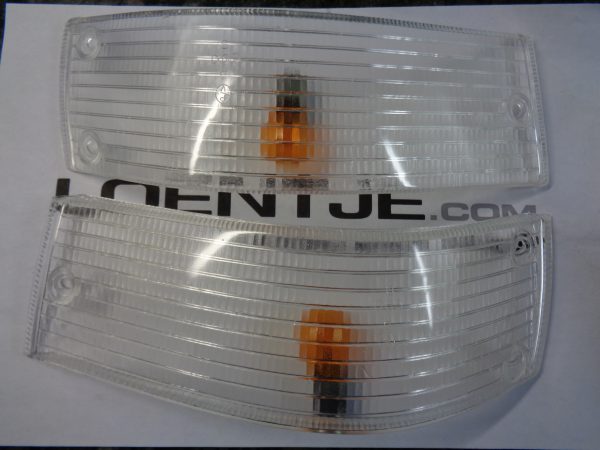Set witte knipperlicht glazen BMW e28