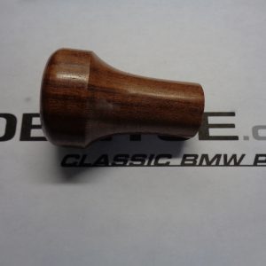 Pookknop hout nieuw met BMW logo klikbaar, opdrukbaar