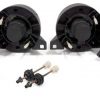 Donkere koplampen BMW 3 serie E30 met kruis, smoke - Afbeelding 4