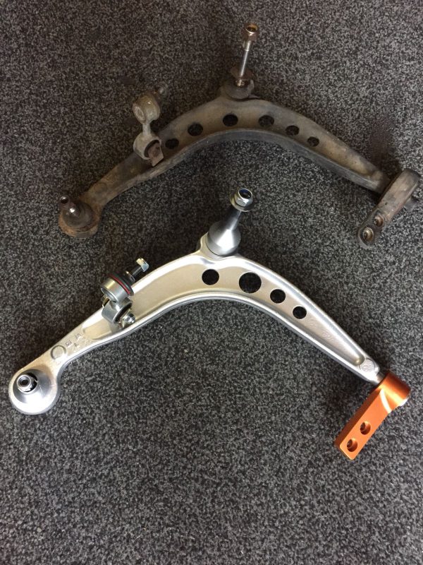 Clipz e30 / e36 draagarmsteun (control arm bracket) voor, originele geometrie - Afbeelding 2