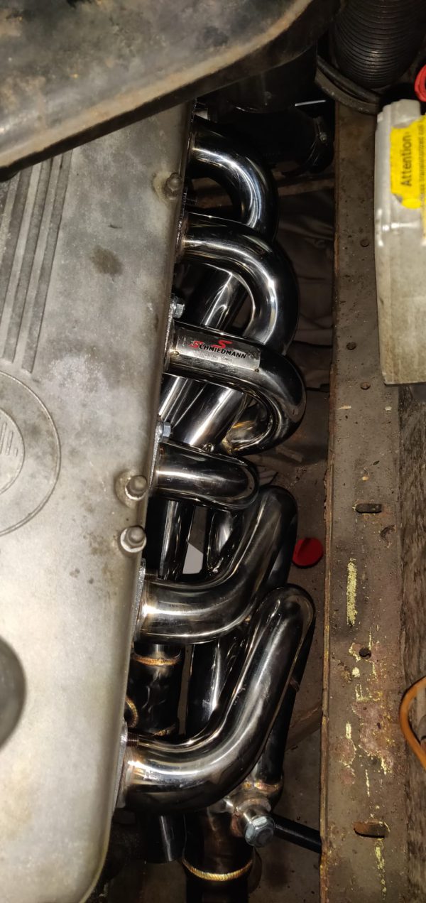 Spaghetti uitlaat spruitstuk BMW m30 motoren - Afbeelding 2