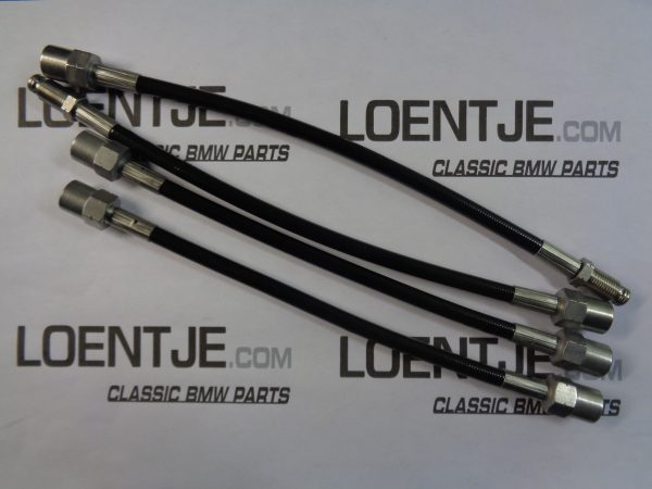 BMW E30 en Z1 Goodridge RVS remslangen (6 stuks)