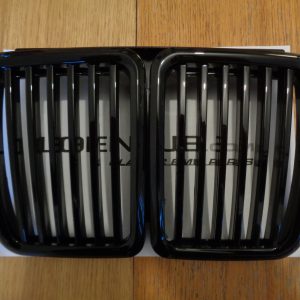 Nieren hoogglans zwart BMW e30