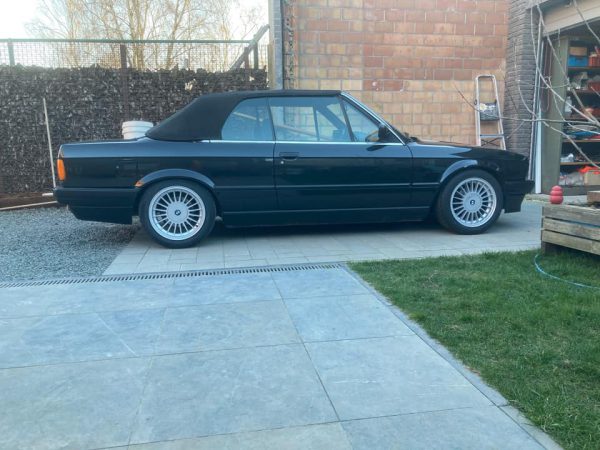 BMW e30 16 inch alpina stijl repro set, 7J voor en 8J achter - Afbeelding 6