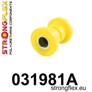 Rubber, strongflex geel, silent bloc in draagarm voor 90Sha