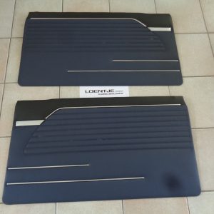 set deurpanelen deurkaarten BMW 02 blauw/zwart