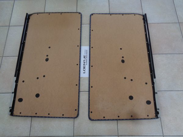 set deurpanelen deurkaarten BMW 02 blauw/zwart - Afbeelding 5