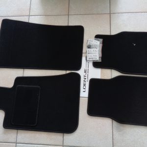 Zwart velours automatten set BMW e30 cabriolet