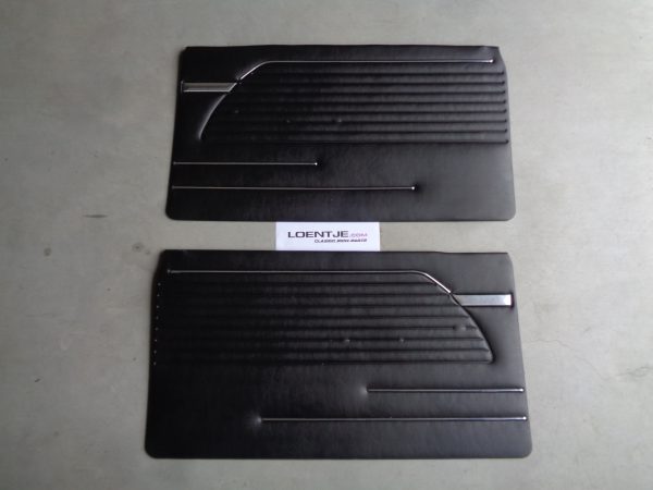set deurpanelen deurkaarten BMW 02 zwart