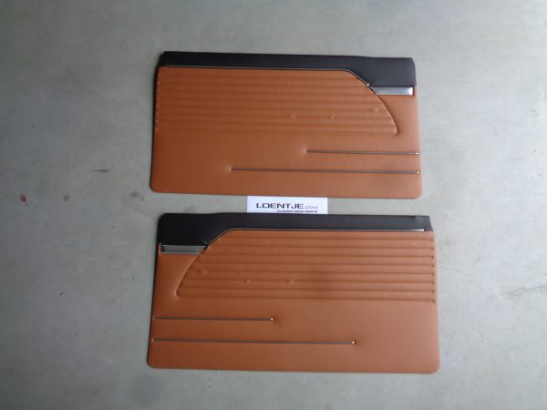 set deurpanelen deurkaarten BMW 02 bruin/zwart