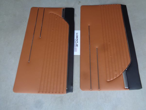 set deurpanelen deurkaarten BMW 02 bruin/zwart - Afbeelding 2