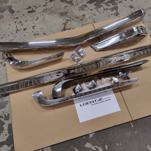 RVS bumper set BMW e28, voor en achter