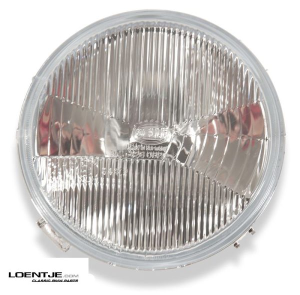 Koplamp Hella rechts voor e30 met chromen bumpers