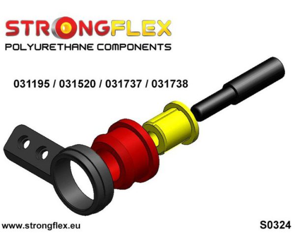 Draagarmrubber, silentbloc vooras Strongflex - Afbeelding 3