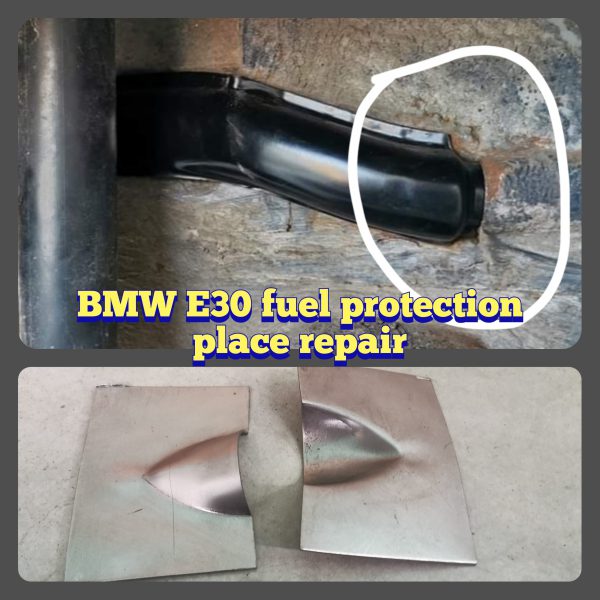 BMW e30 tank ontluchting pijp reparatie set, plaatwerk op de cas - Afbeelding 3