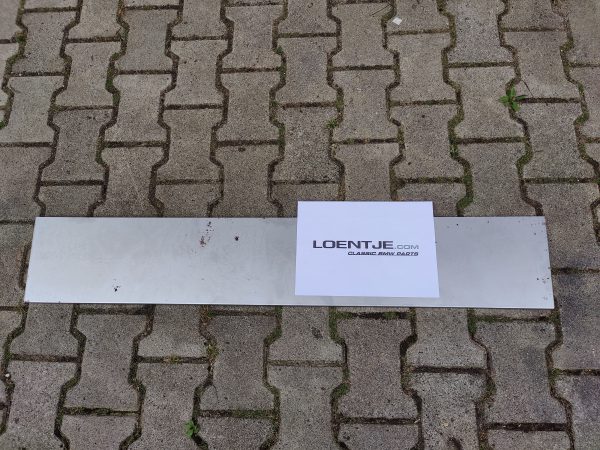 Deurplaat reparatie onderkant