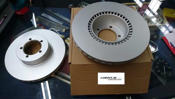 Set geventileerde remschijven voorzijde  272 * 22mm