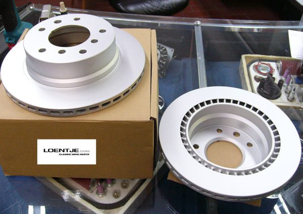 Set geventileerde remschijven achterzijde   272 * 19 mm