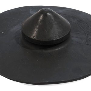 Rubber onder veer achter