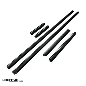 Stootlijsten set BMW e30 2 deurs chrome line