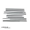 BMW E30 sedan en touring set raamlikkers raamsnorren vanaf 9-1987 - Afbeelding 2