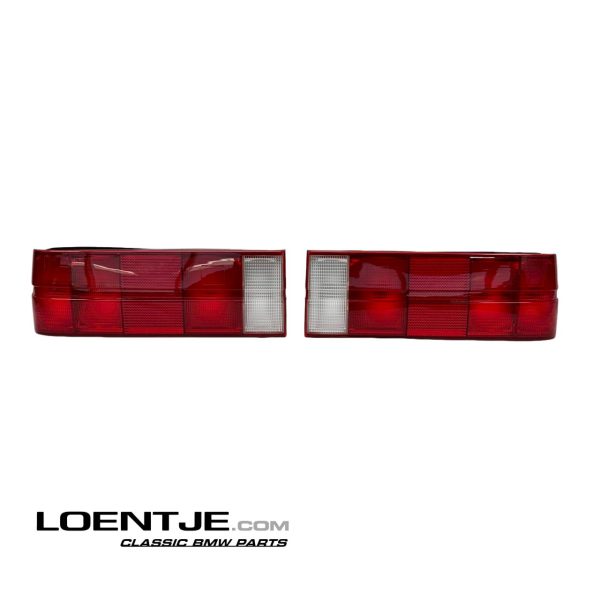 BMW e30 type 1 achterlichten rood met wit