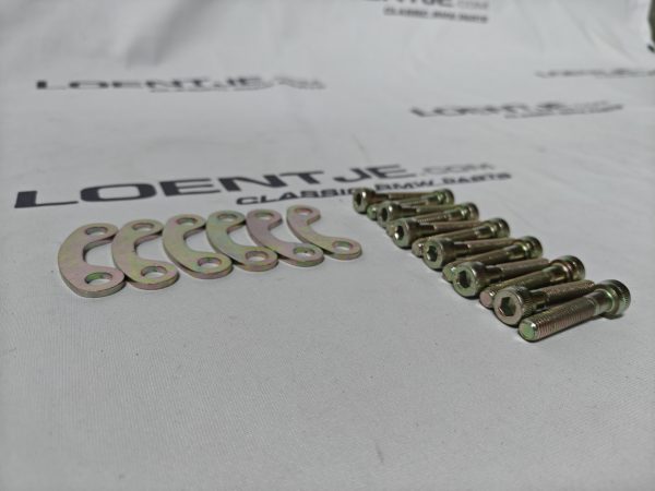 Bevestigingset aandrijfas aan differentieel, bouten met vulplaten M8 40MM