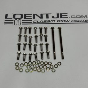 Boutenset carterpan geel verzinkt BMW M30 S38