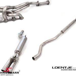 Complete RVS sportuitlaat BMW 02