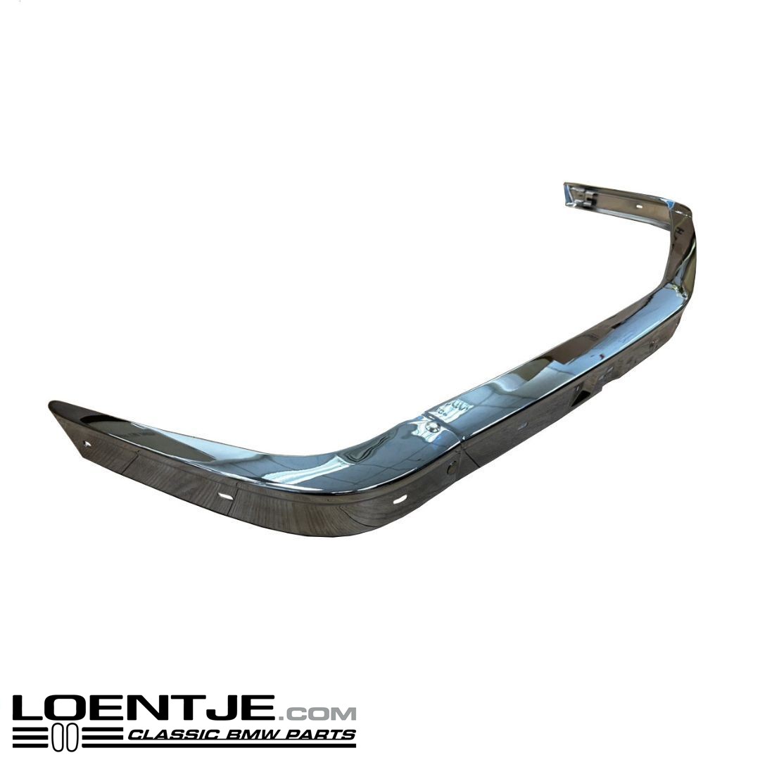 Complete chromen voorbumperset E28